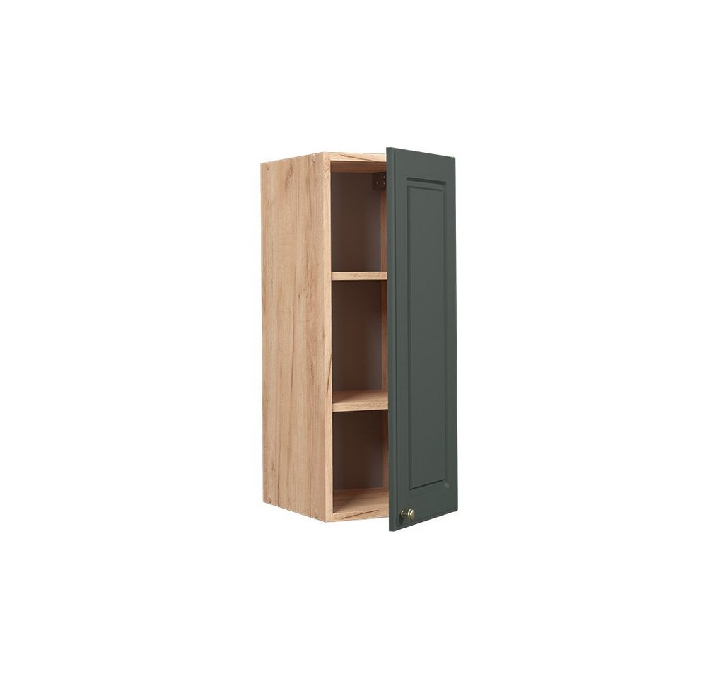 Vicco Hängeschrank Fame-Line, Grün-Gold Landhaus/Goldkraft Eiche, 30 cm (1-St) – Bild 4 von 5
