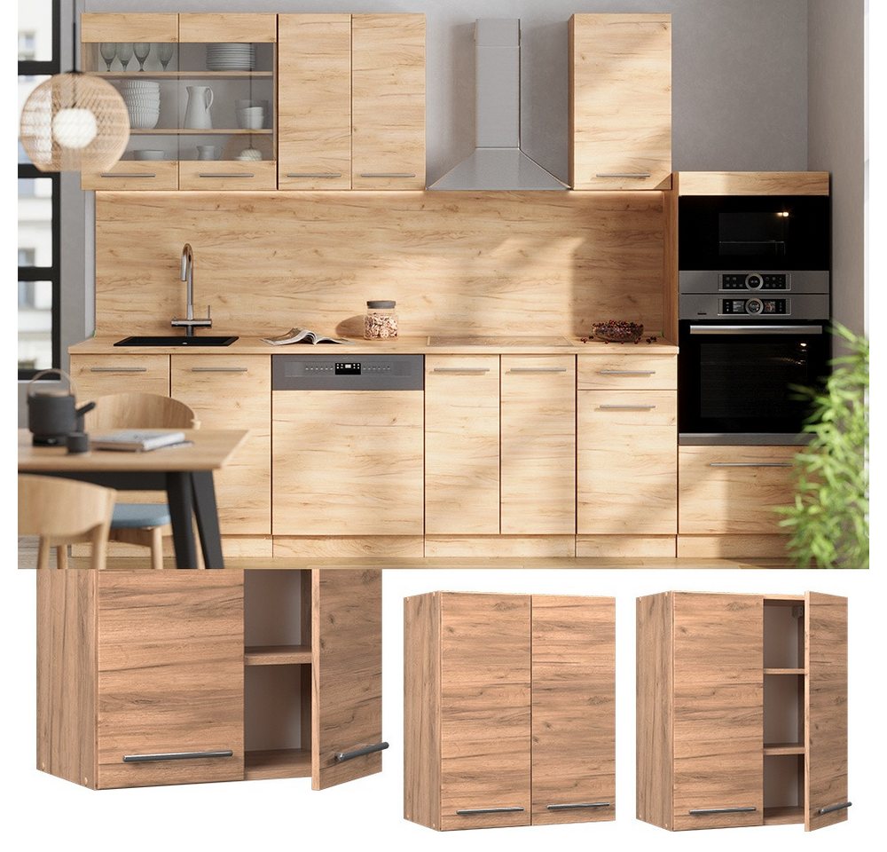 Vicco Hängeschrank Fame-Line, Goldkraft Eiche/Goldkraft Eiche, 60 cm (1-St) – Bild 2 von 5
