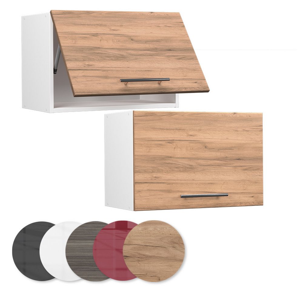 Vicco Hängeschrank Fame-Line, Goldkraft Eiche/Weiß, 60 cm Flach (1-St) – Bild 5 von 5