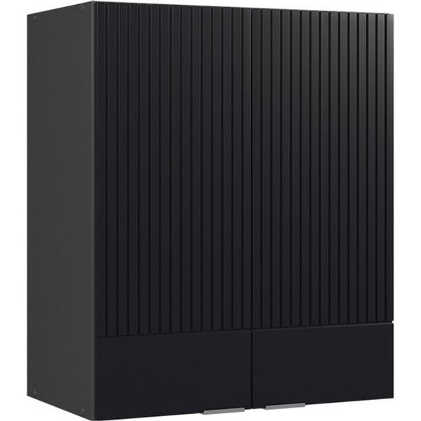 Vicco Hängeschrank Fame-Line, Schwarz gestreift/Anthrazit, 60 cm (1-St)