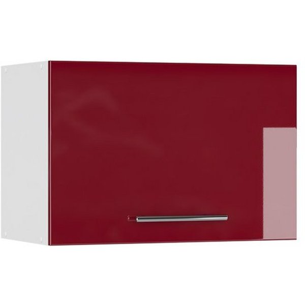 Vicco Hängeschrank Fame-Line, Bordeaux Hochglanz/Weiß, 60 cm Flach (1-St)