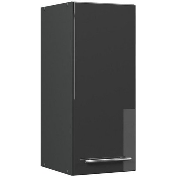 Vicco Hängeschrank Fame-Line, Anthrazit Hochglanz/Anthrazit, 30 cm (1-St)