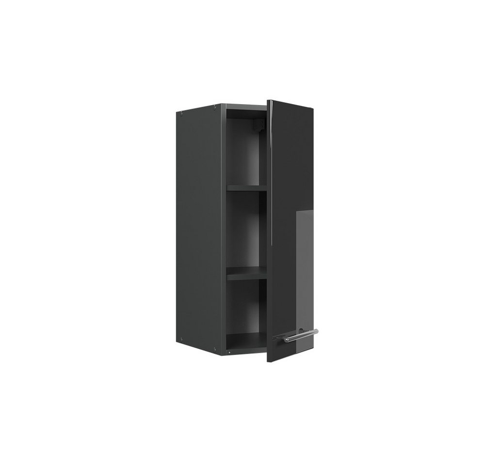 Vicco Hängeschrank Fame-Line, Anthrazit Hochglanz/Anthrazit, 30 cm (1-St) – Bild 4 von 5