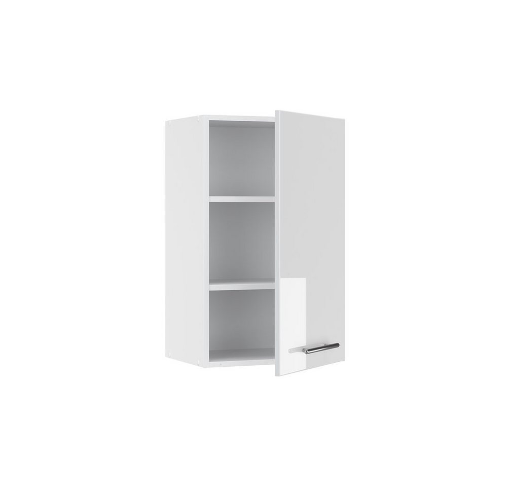 Vicco Hängeschrank Fame-Line, Weiß Hochglanz/Weiß, 45 cm (1-St) – Bild 4 von 5