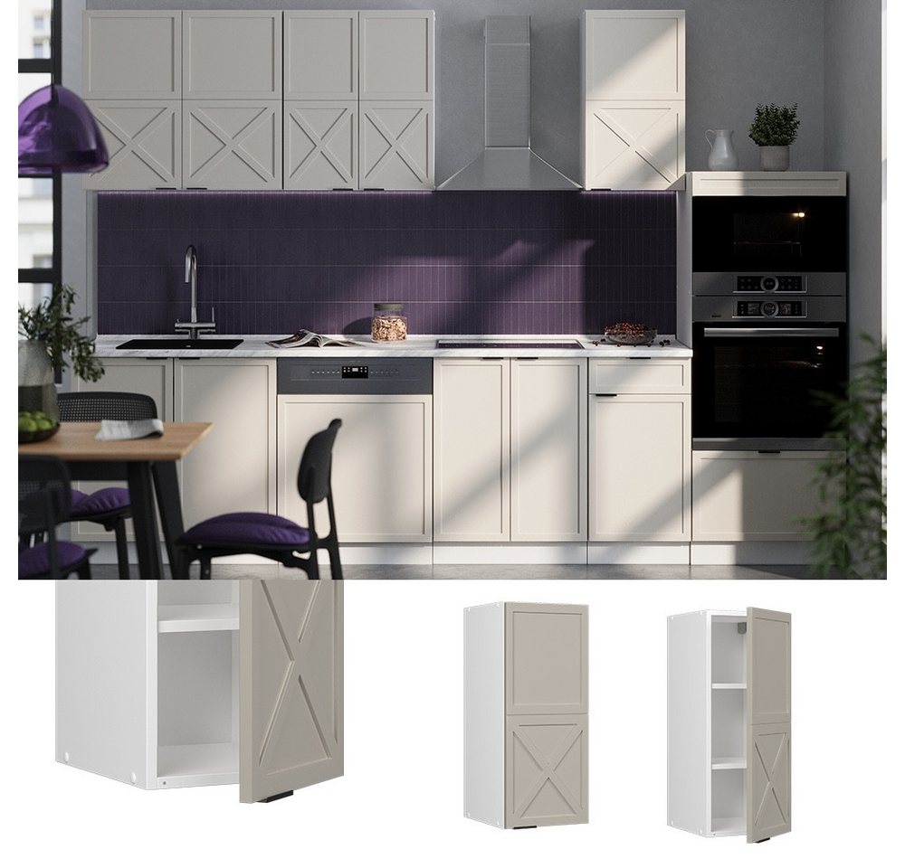 Vicco Hängeschrank Fame-Line, GrauBeige/Weiß, 30 cm (1-St) – Bild 2 von 5