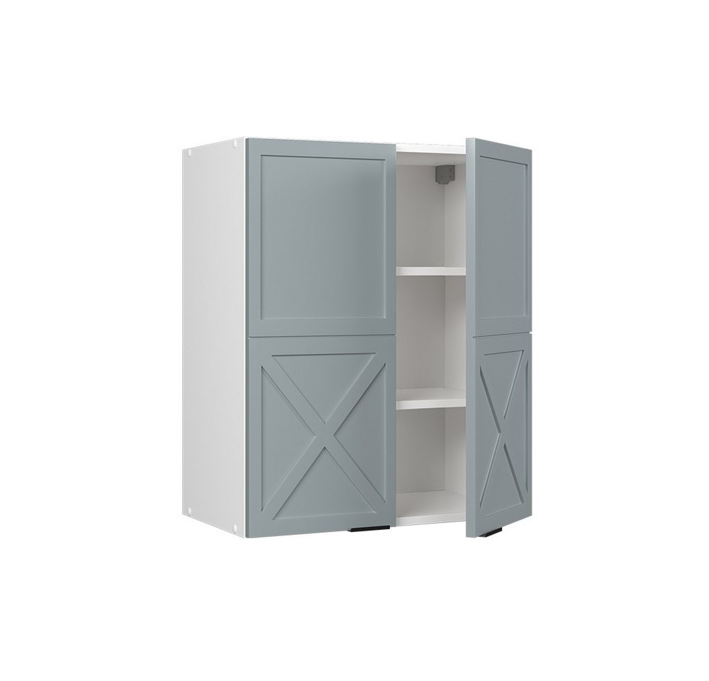Vicco Hängeschrank Fame-Line, Hellblau-grau/Weiß, 60 cm (1-St) – Bild 4 von 5