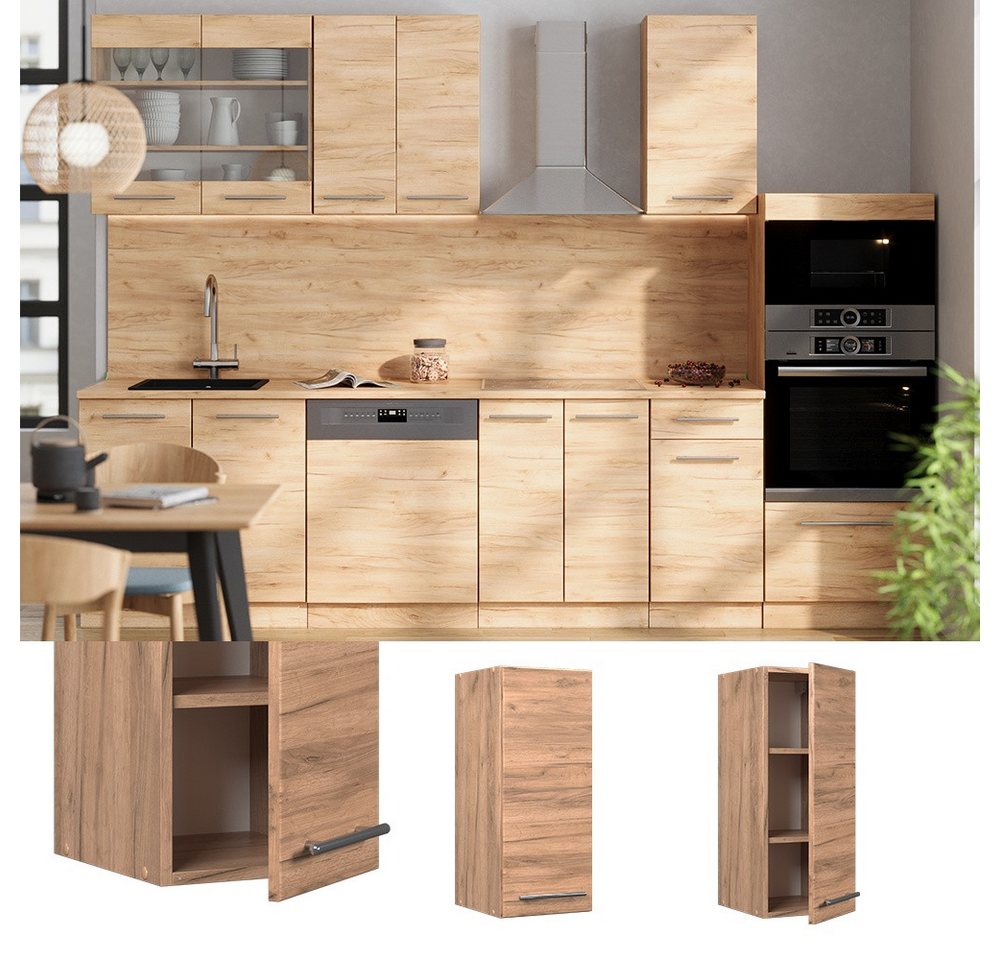 Vicco Hängeschrank Fame-Line, Goldkraft Eiche/Goldkraft Eiche, 30 cm (1-St) – Bild 2 von 5