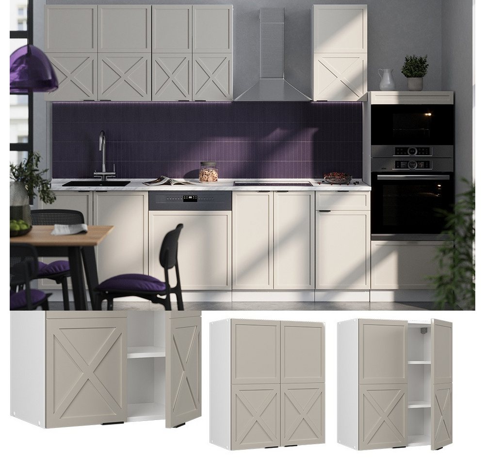 Vicco Hängeschrank Fame-Line, GrauBeige/Weiß, 60 cm (1-St) – Bild 2 von 5