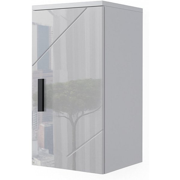 Vicco Hängeschrank Irma, Weiß Hochglanz, 30 x 59 cm (1-St)