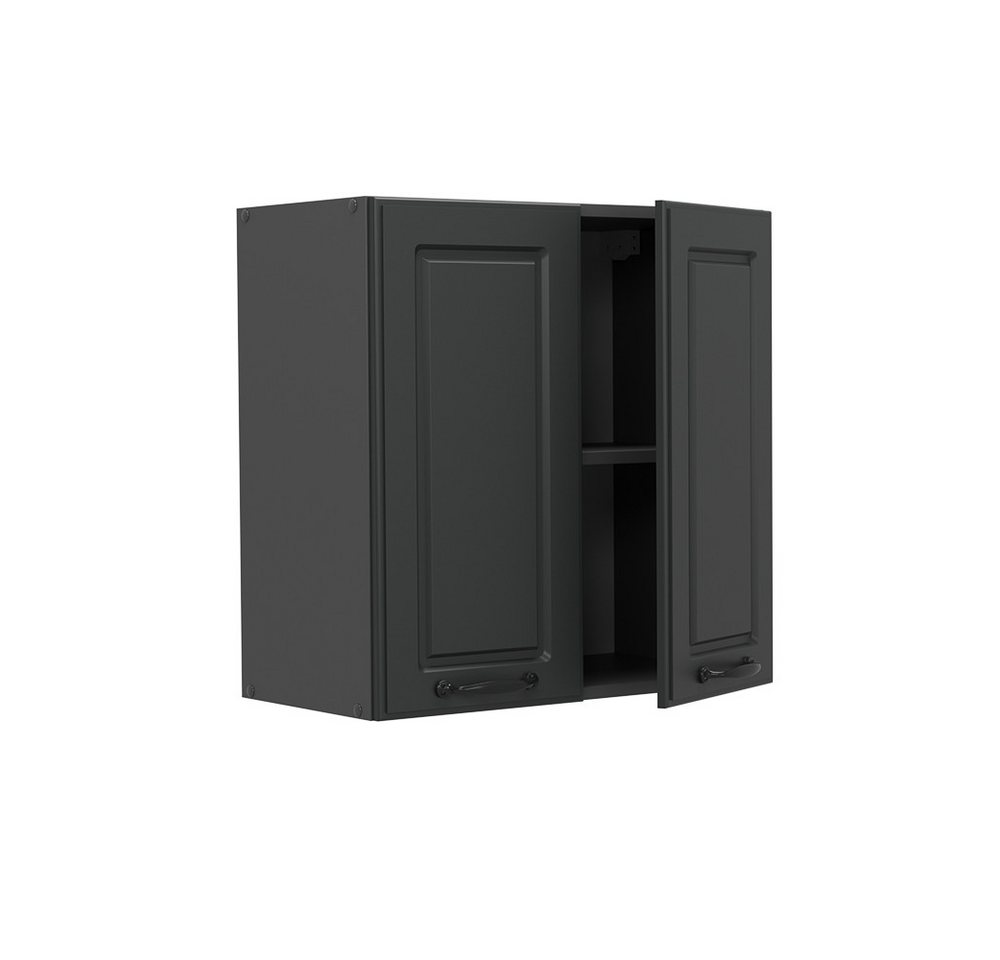 Vicco Hängeschrank R-Line, Anthrazit Landhaus/Anthrazit, 60 cm (1-St) – Bild 4 von 5