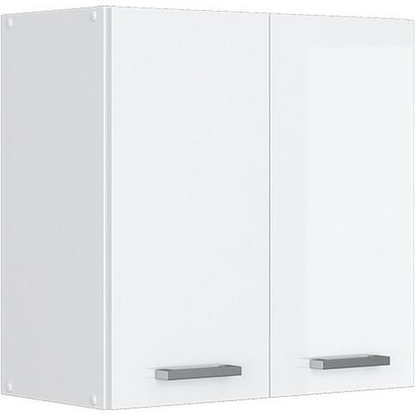 Vicco Hängeschrank R-Line, Weiß Hochglanz/Weiß, 60 cm (1-St)