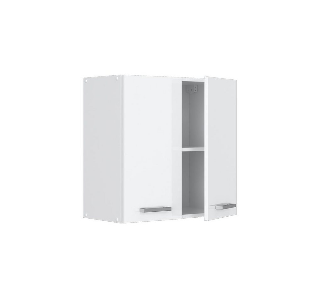 Vicco Hängeschrank R-Line, Weiß Hochglanz/Weiß, 60 cm (1-St) – Bild 4 von 5