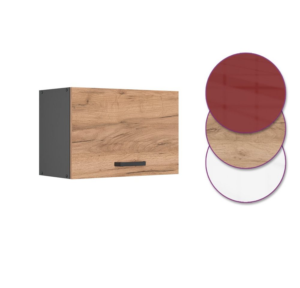 Vicco Hängeschrank R-Line, Goldkraft Eiche/Anthrazit, 60 cm Flach (1-St) – Bild 5 von 5