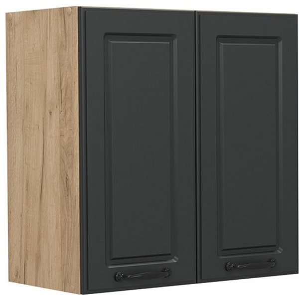 Vicco Hängeschrank R-Line, Anthrazit Landhaus/Goldkraft Eiche, 60 cm (1-St)