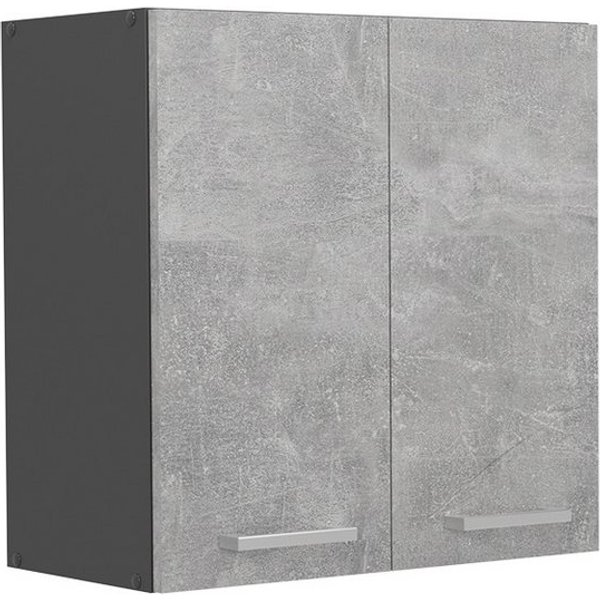 Vicco Hängeschrank R-Line, Beton/Anthrazit, 60 cm (1-St)