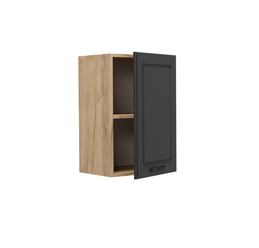 Vicco Hängeschrank R-Line, Anthrazit Landhaus/Goldkraft Eiche, 40 cm (1-St) – Bild 4 von 5