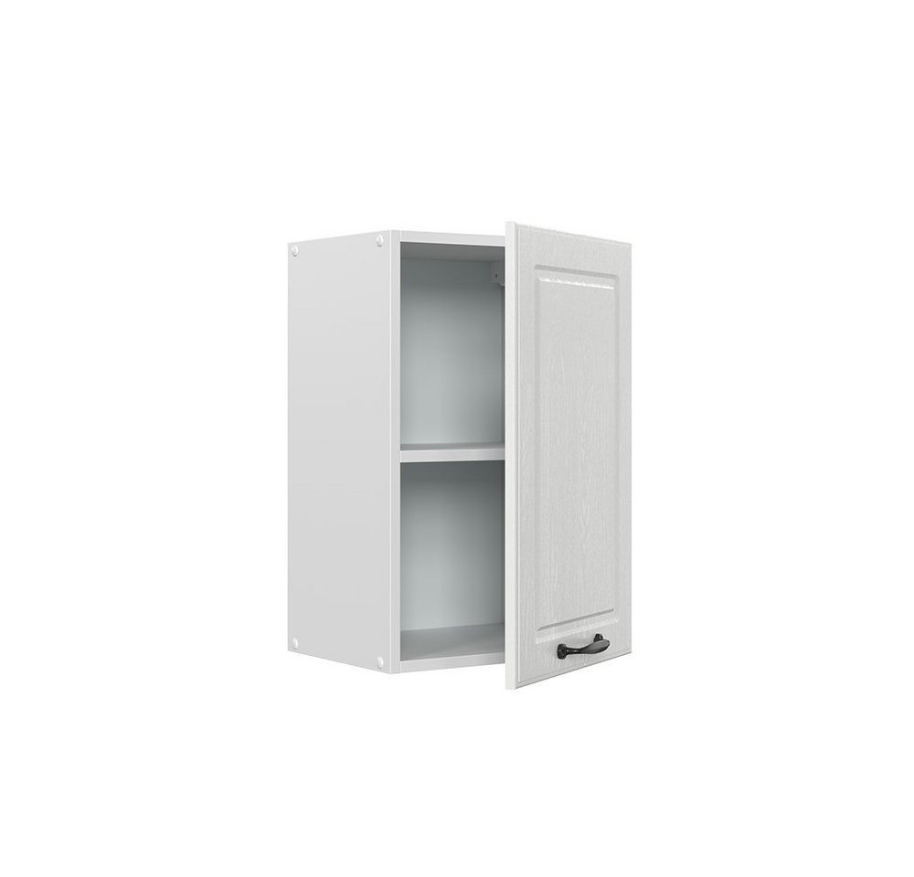 Vicco Hängeschrank R-Line, Weiß Landhaus/Weiß, 40 cm (1-St) – Bild 4 von 5