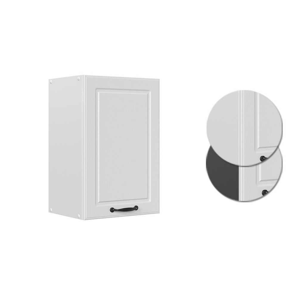 Vicco Hängeschrank R-Line, Weiß Landhaus/Weiß, 40 cm (1-St) – Bild 5 von 5