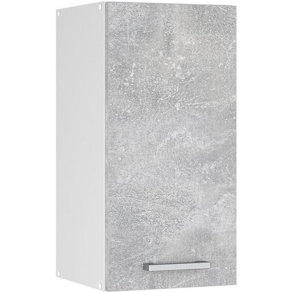 Vicco Hängeschrank R-Line, Beton/Weiß, 40 cm (1-St)