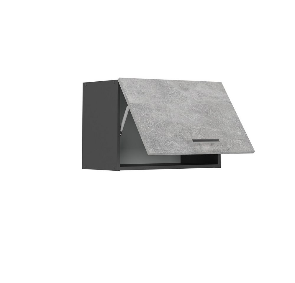 Vicco Hängeschrank R-Line, Beton/Anthrazit, 60 cm Flach (1-St) – Bild 4 von 5