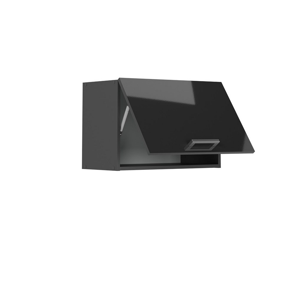 Vicco Hängeschrank R-Line, Anthrazit Hochglanz/Anthrazit, 60 cm Flach (1-St) – Bild 4 von 5
