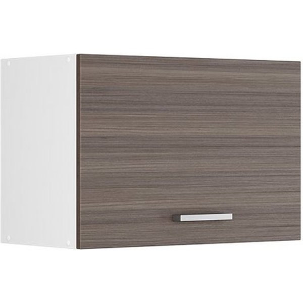 Vicco Hängeschrank R-Line, Grau/Weiß, 60 cm Flach (1-St)