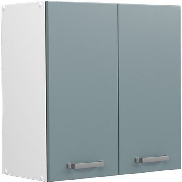 Vicco Hängeschrank R-Line, Blau-Grau/Weiß, 60 cm (1-St)