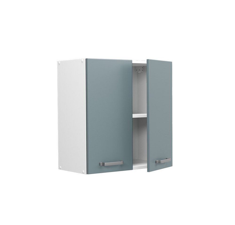 Vicco Hängeschrank R-Line, Blau-Grau/Weiß, 60 cm (1-St) – Bild 4 von 5