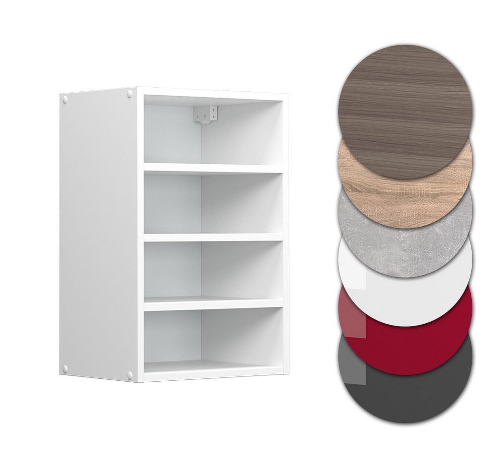 Vicco Hängeschrank R-Line, Weiß/Weiß, 40 cm (1-St) – Bild 4 von 5