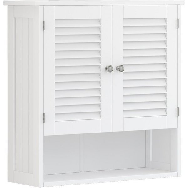 Vicco Hängeschrank Riad, Weiß, 60 x 66 cm mit 2 Türen (1-St)