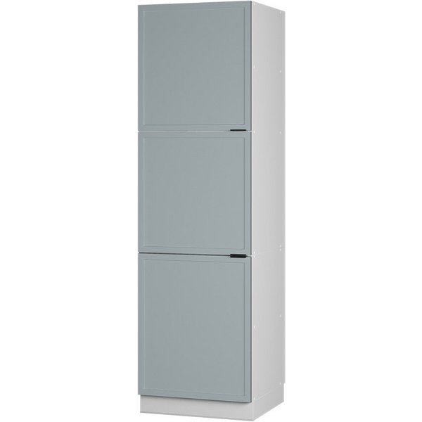 Vicco Hochschrank Fame-Line, Hellblau-grau/Weiß, 60 cm (1-St)