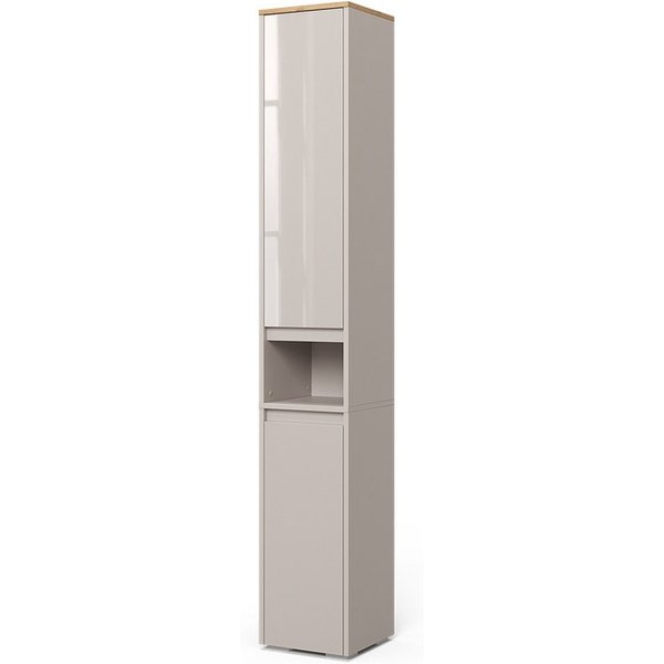 Vicco Hochschrank Majest, Cashmere/Artisan, 30.2 x 191.5 cm mit 2 Türen (1-St)
