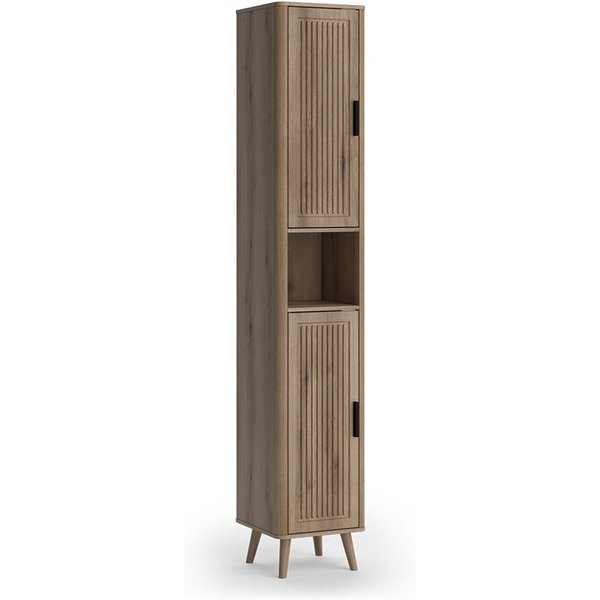 Vicco Hochschrank Skara, Eiche, 30 x 170 cm (1-St)