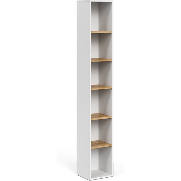 Vicco Hochschrank Viktor, Weiß/Artisan, 30 x 188.6 cm (1-St)