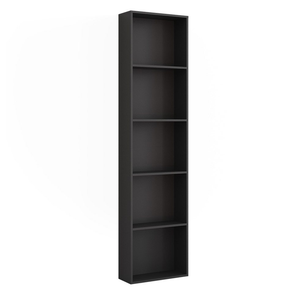 Vicco Kleiderschrank Elmo, Anthrazit, 50 x 200 cm (1-St) – Bild 2 von 5