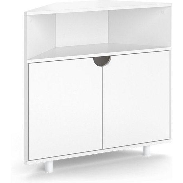Vicco Kommode Inaro, Weiß, 79 x 76 cm mit 3 Fächern (1 St)