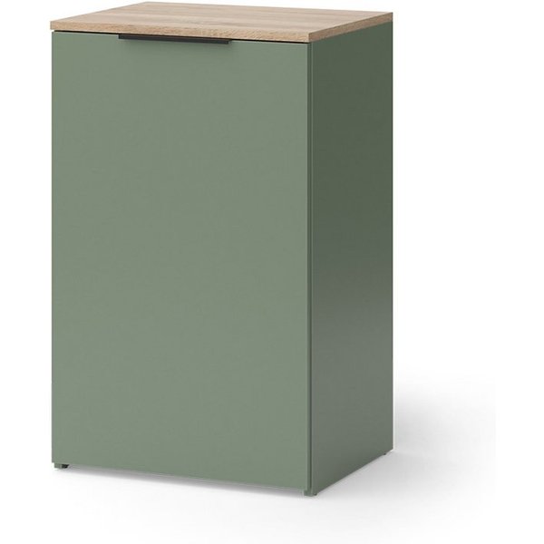 Vicco Kommode Wido, Grün/Sonoma, 50 x 80 cm mit Regal (1 St)