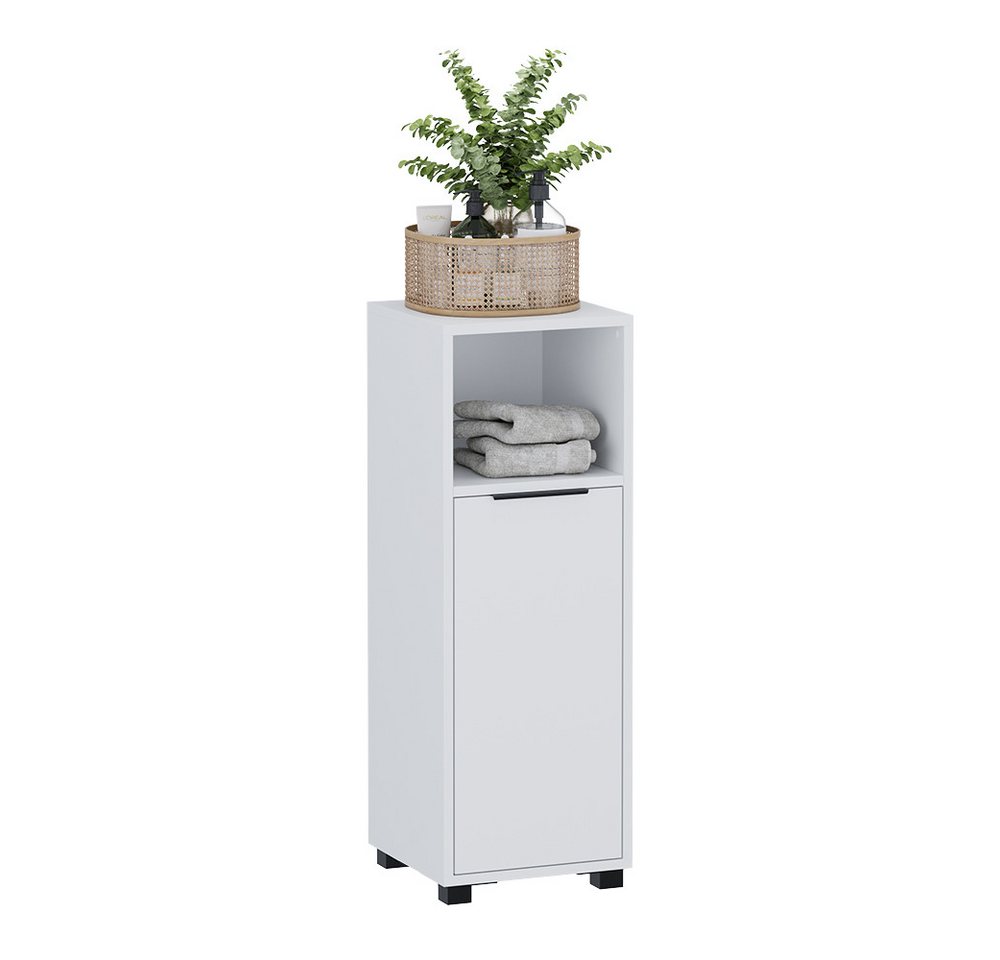 Vicco Midischrank Alina, Weiß, 30 x 86 cm mit 3 Fächern (1-St) – Bild 5 von 5