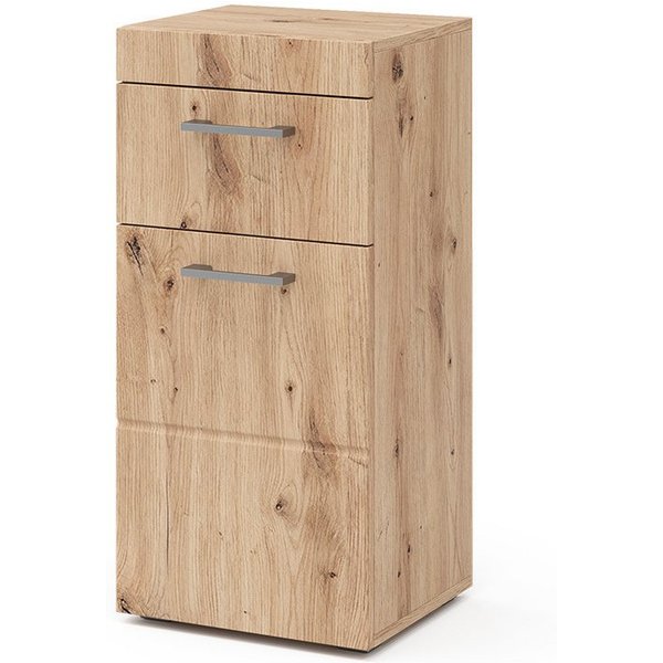 Vicco Midischrank Luna, Eiche, 37 x 79 cm (1-St., Badschrank)