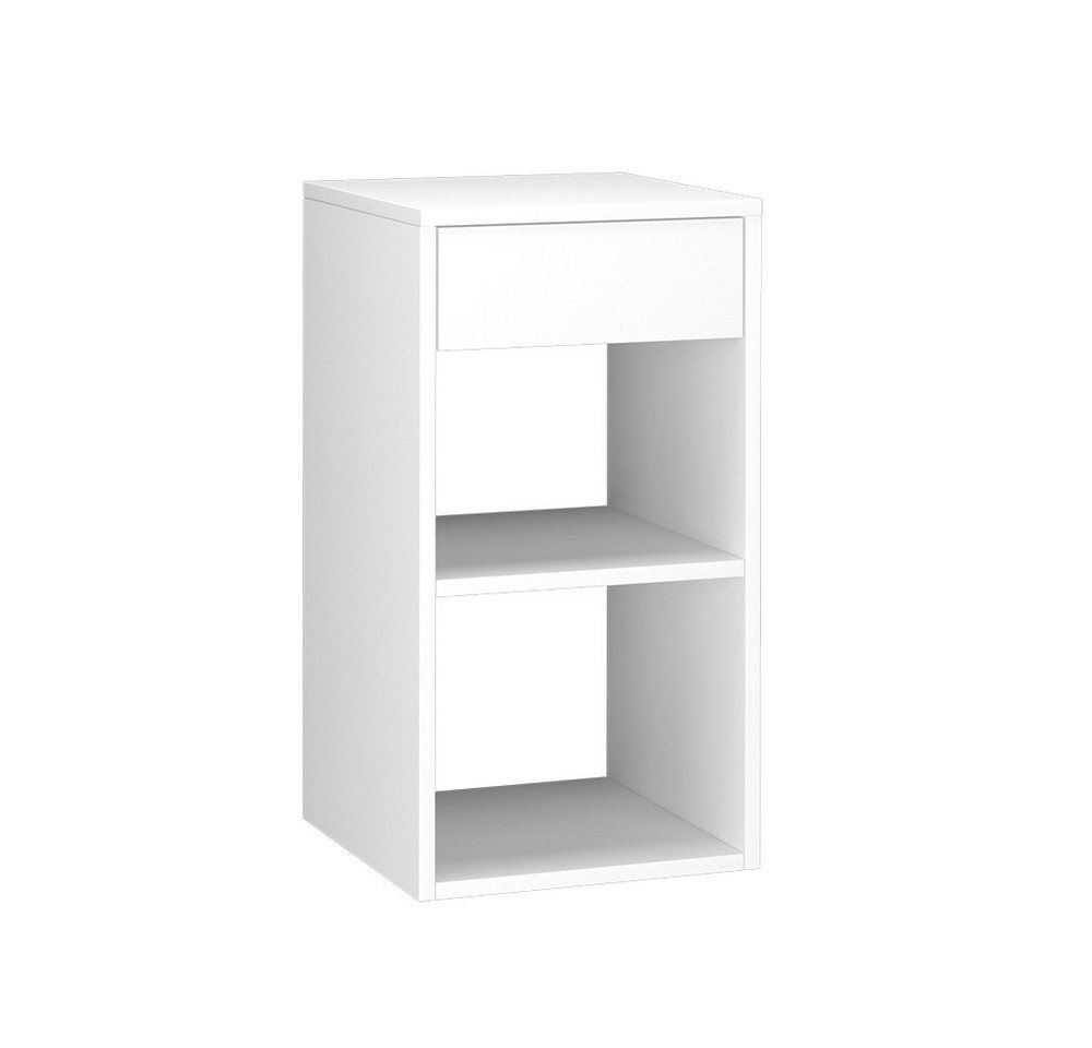 Vicco Nachtschrank Dany, Weiß, 35 x 65 cm (1-St) – Bild 2 von 5