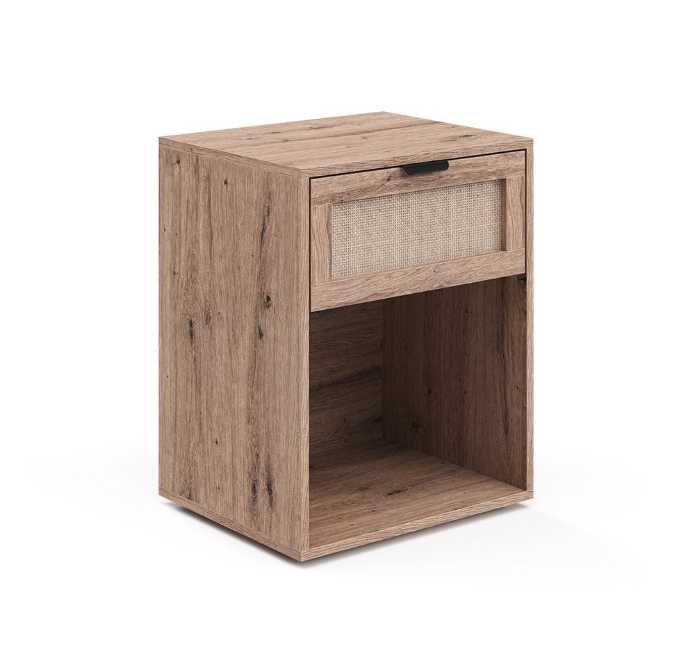 Vicco Nachtschrank Elven, Eiche, 47 x 60 cm mit 1 Schublade (1-St) – Bild 2 von 5