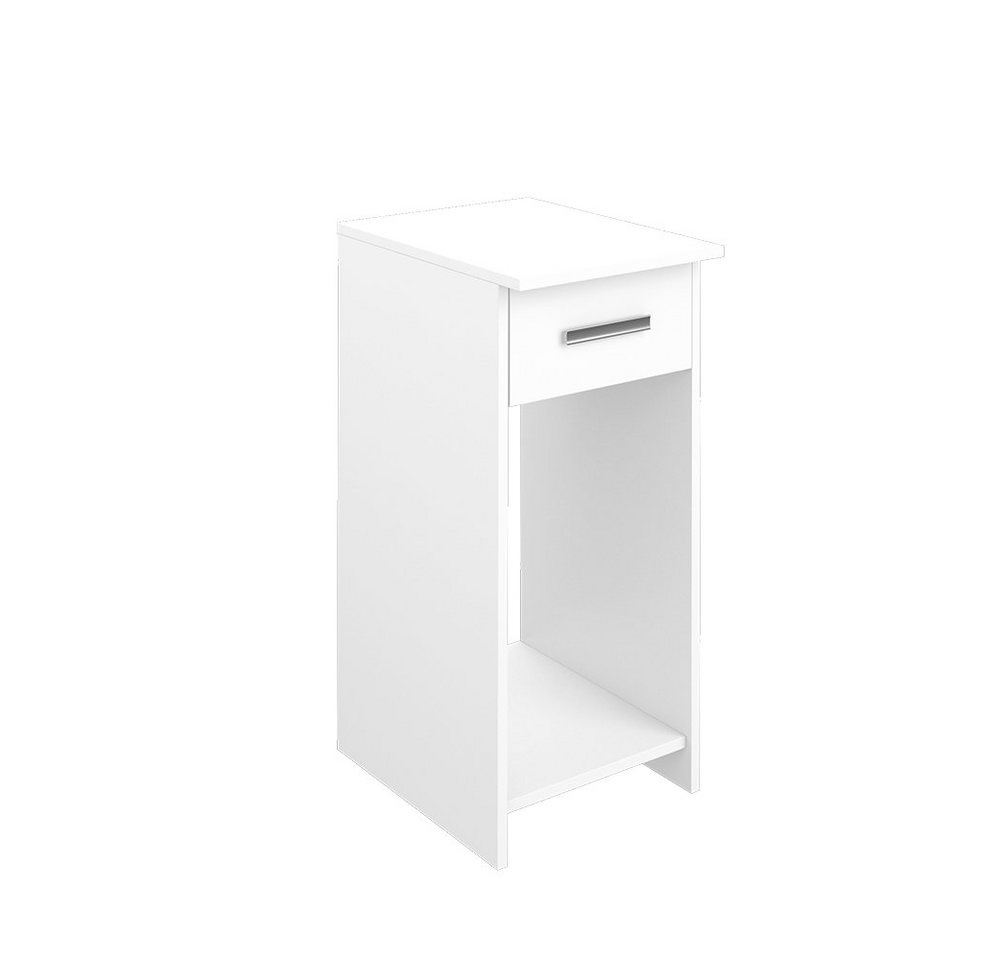 Vicco PC-Schrank Odin, Weiß, 35.1 x 45 cm (1 St) – Bild 2 von 5