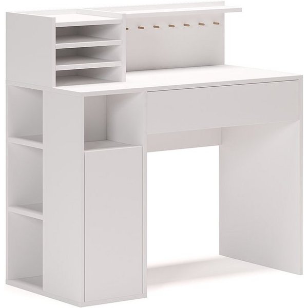 Vicco Schreibtisch, Weiß, 100 x 50 cm (1-St)