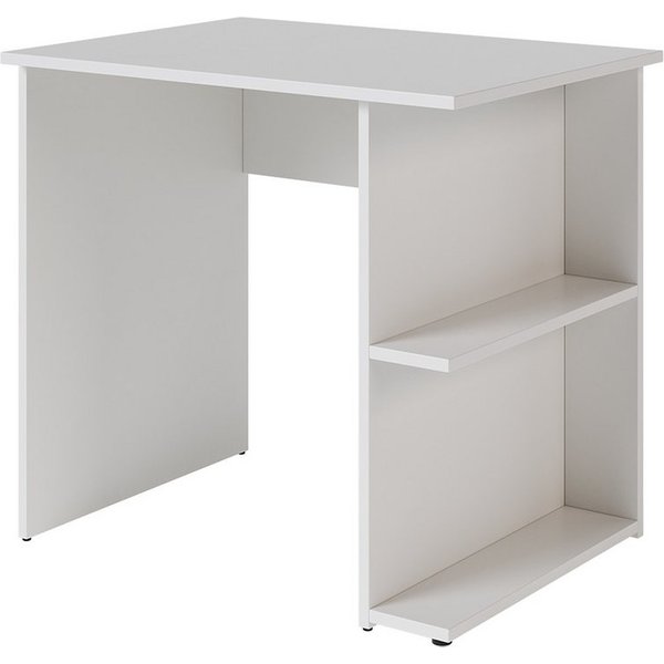 Vicco Schreibtisch Simple, Weiß, 82 x 60 cm (1-St), Kippbar