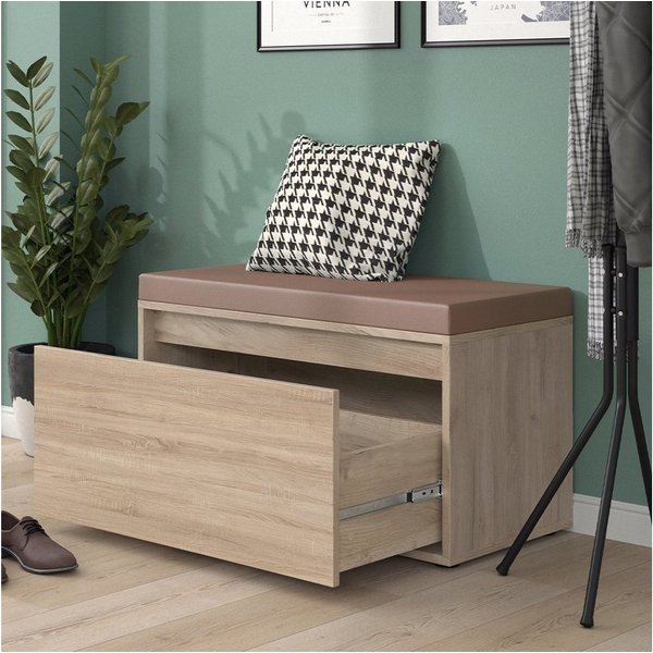 Vicco Schuhbank Iker, Sonoma, 80 x 45 cm (1-St)