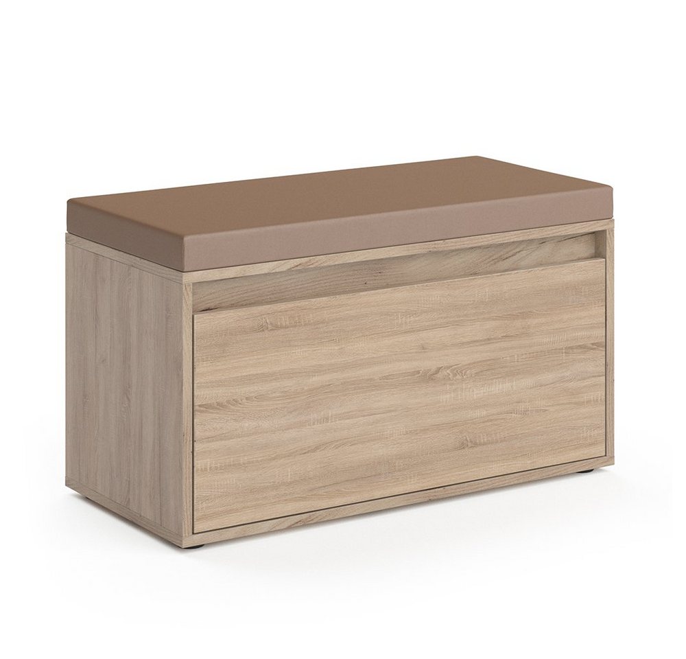 Vicco Schuhbank Iker, Sonoma, 80 x 45 cm (1-St) – Bild 2 von 5