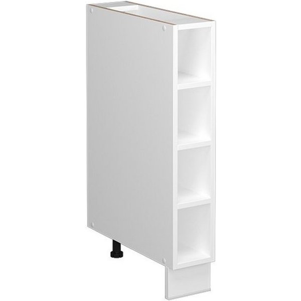 Vicco Unterschrank Fame-Line, Weiß/Weiß, 15 cm ohne Arbeitsplatte (1-St)