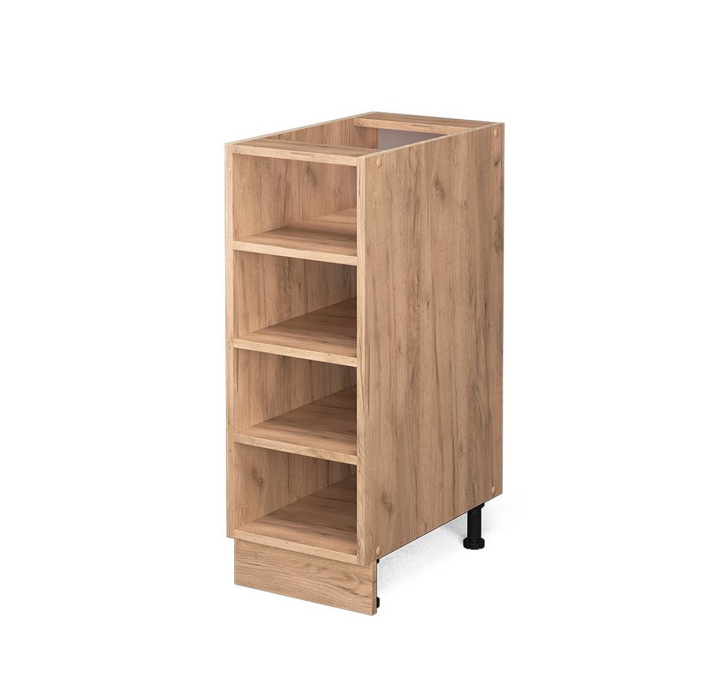 Vicco Unterschrank Fame-Line, Goldkraft Eiche/Goldkraft Eiche, 30 cm ohne Arbeitsplatte (1-St) – Bild 5 von 5