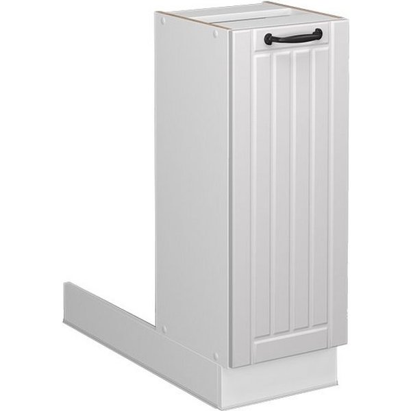 Vicco Unterschrank Fame-Line, Weiß Landhaus/Weiß, 30 cm ohne Arbeitsplatte (1-St)