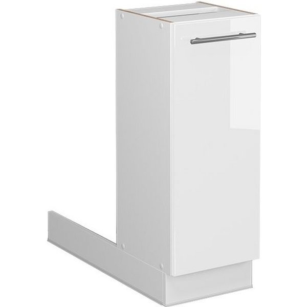 Vicco Unterschrank Fame-Line, Weiß Hochglanz/Weiß, 30 cm ohne Arbeitsplatte (1-St)